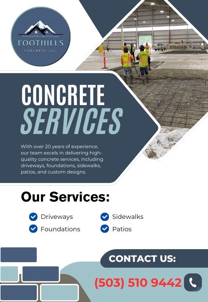 concrete contractors in Salem Oregon